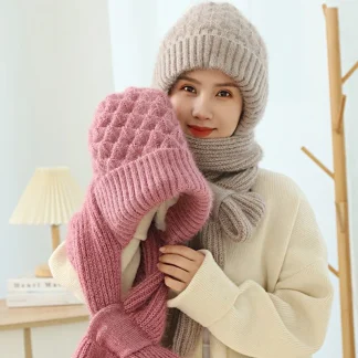 Versatile Scarf Beanie Hat