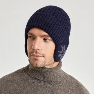 Winter Knitted Beanie Hat